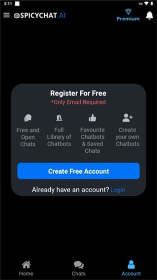SpicyChat.ai - 全新AI情感陪伴搭子 Hero图